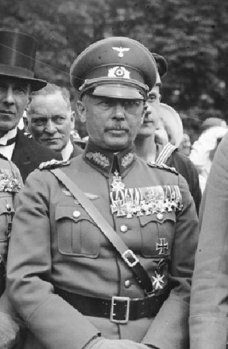 Werner von Fritsch im Jahr 1934